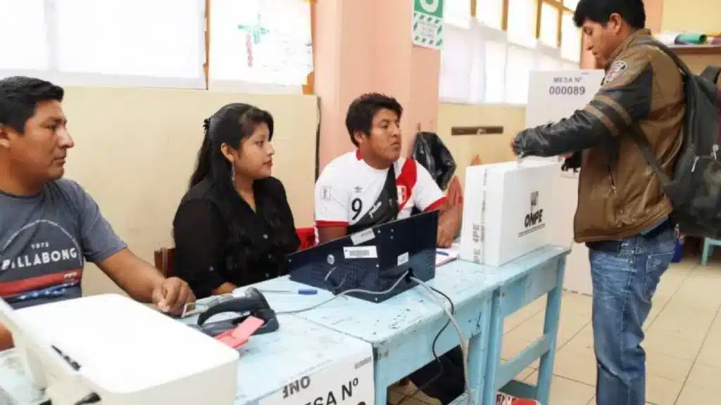 Electores en Áncash ERM 2026 según simulacro del padrón electoral del Reniec