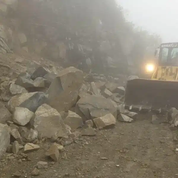 lluvias intensas Áncash dañan carreteras en la región