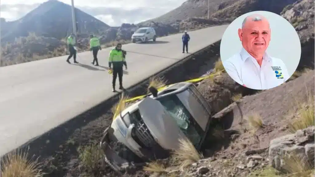 Napoleón Becerra, candidato presidencial del PTE-Perú, fallecido en accidente de tránsito en Ayacucho.