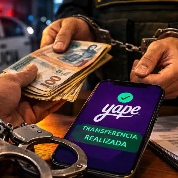 Policías de Cajacay investigados por cobrar sobornos mediante Yape en Áncash