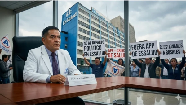 Luis Rosales Pereda nuevo presidente de EsSalud designado por el Gobierno