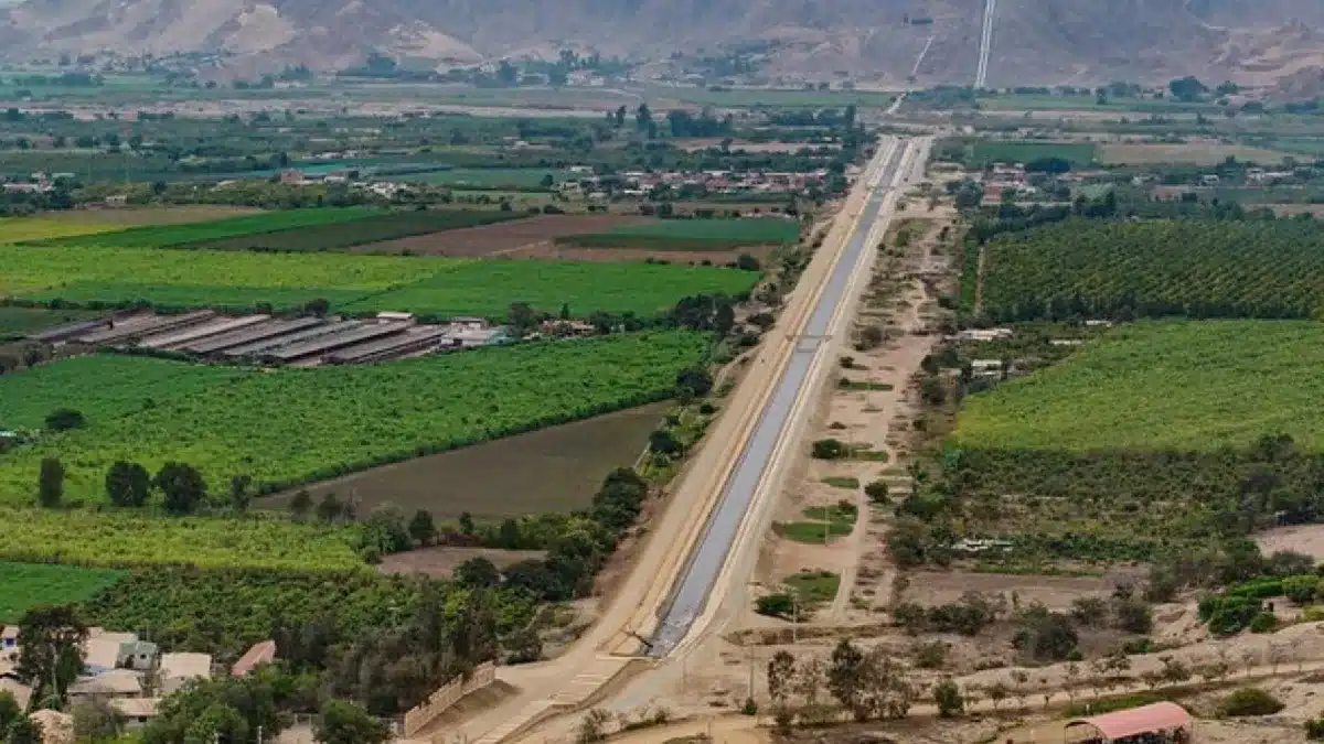 Tierras agrícolas del Proyecto Especial Chinecas en la región Áncash