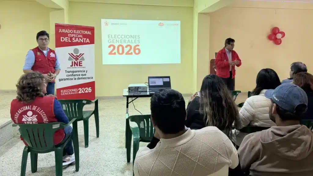 Autoridades reunidas en Cabana para prevenir riesgos electorales en Pallasca rumbo a elecciones 2026