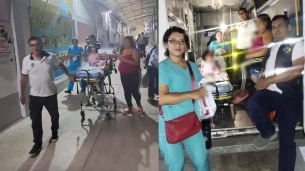 Personal médico coordina el traslado de niña con quemaduras del Hospital La Caleta de Áncash a Lima