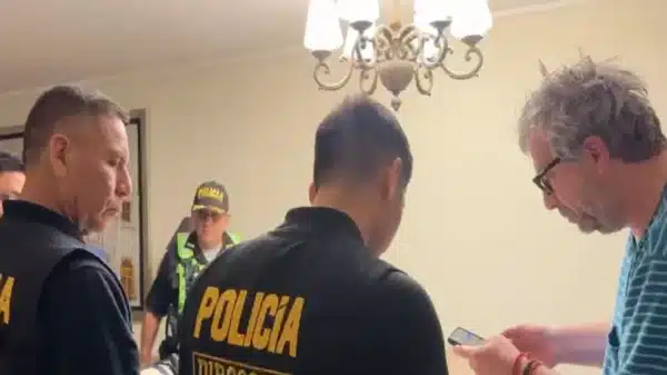 Allanamiento a Piero Corvetto durante investigación por crisis electoral en la ONPE en Lima