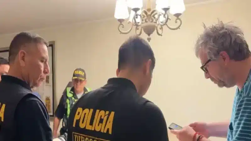 Allanamiento a Piero Corvetto durante investigación por crisis electoral en la ONPE en Lima