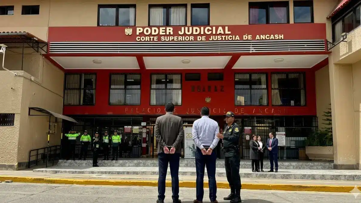 Exfuncionarios condenados por corrupción en Áncash tras sentencia a prisión