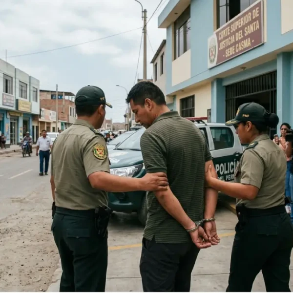 Expolicía sentenciado por abuso a menor en Casma recibe 14 años de cárcel