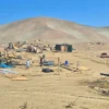 Vista del sitio arqueológico Los Gavilanes en Áncash, Perú, tras la recuperación del terreno ocupado ilegalmente.
