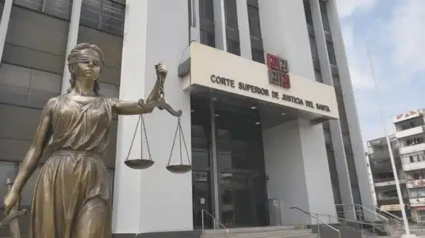 Corte Superior del Santa en Áncash donde se dictaron sentencias por corrupción a policías y funcionarios