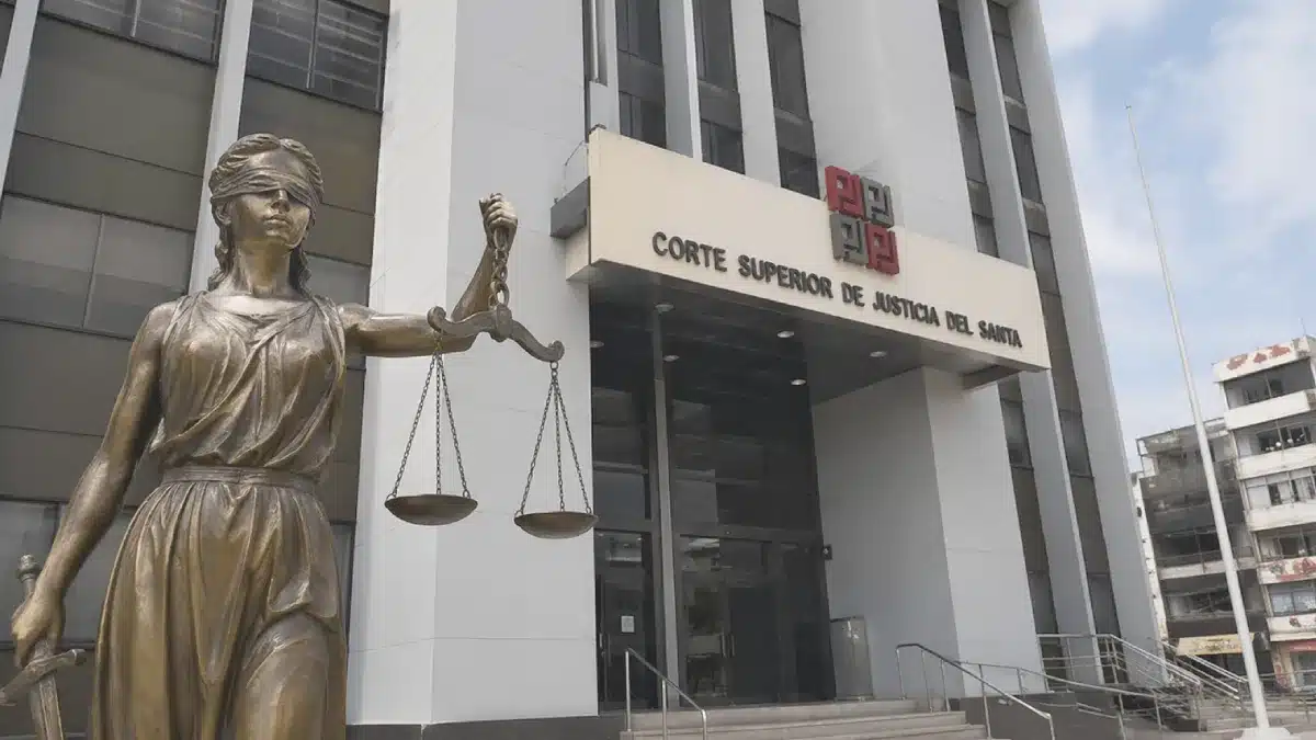 Corte Superior del Santa en Áncash donde se dictaron sentencias por corrupción a policías y funcionarios