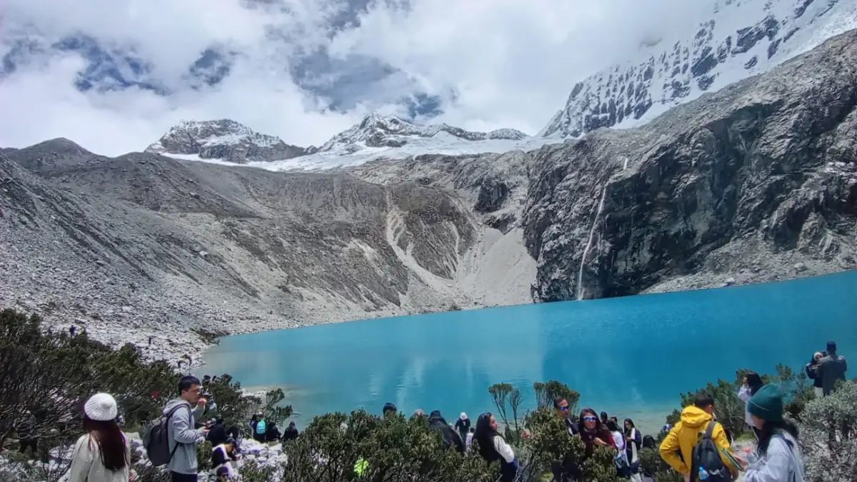 Vista panorámica del Parque Nacional Huascarán en Áncash durante la temporada de turismo 2026.