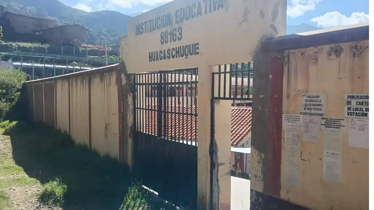 Docente denuncia agresión y amenazas en colegio de Huacaschuque, Pallasca