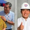 Composición de los candidatos al Gobierno Regional de Áncash, Juan Carlos Morillo y Antonio Casana, junto a sus familiares en planchas electorales.