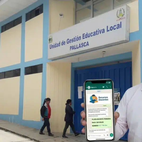 Estafa de plazas docentes en UGEL Pallasca Áncash denunciada por venta ilegal de puestos vía WhatsApp