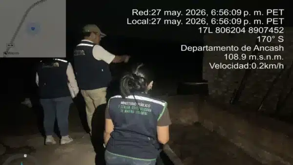 Fiscalía interviene planta de procesamiento ilegal de pescado y pota en Culebras, Huarmey.