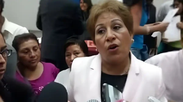 Juez declara prescrita la condena de la exalcaldesa de Chimbote, Victoria Espinoza García, por el caso de colusión simple.