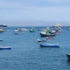 Autoridades y representantes de Fondepes impulsan el desembarcadero pesquero artesanal de Huarmey, en Áncash.