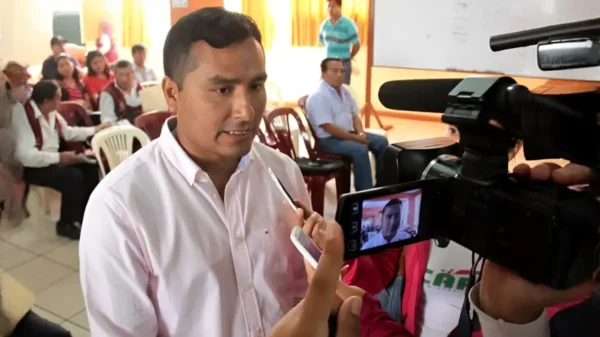 Guido Mariños, candidato a la Alcaldía de Lacabamba por Acción Popular durante las Elecciones Regionales y Municipales 2026 en Pallasca.
