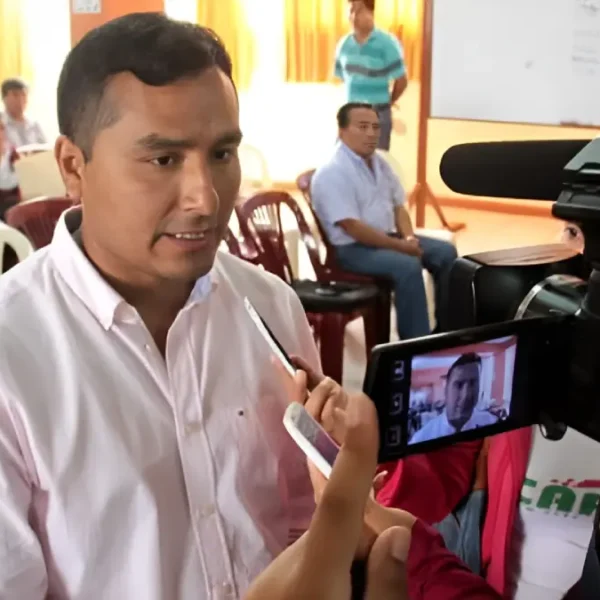 Guido Mariños, candidato a la Alcaldía de Lacabamba por Acción Popular durante las Elecciones Regionales y Municipales 2026 en Pallasca.