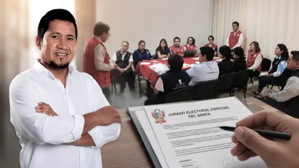 Javier Anticona, candidato de Somos Perú a la alcaldía de Lacabamba, Pallasca