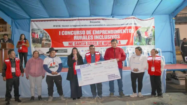 Emprendimientos rurales en Conchucos ganadores del concurso de Foncodes recibirán S/212 mil para fortalecer 20 negocios familiares.
