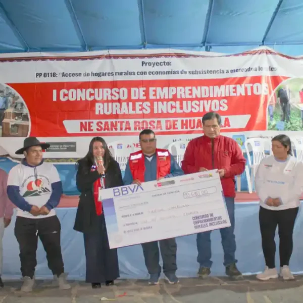 Emprendimientos rurales en Conchucos ganadores del concurso de Foncodes recibirán S/212 mil para fortalecer 20 negocios familiares.