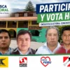 Encuesta Electoral Conchucos 2026 con los candidatos a la Alcaldía Distrital de Conchucos para las Elecciones Municipales 2026.