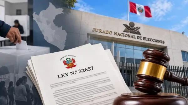 JNE y Ley 32657 en las ERM 2026 por reducción del 50% al 30%