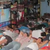 Presos hacinados dentro de un pabellón en el Penal Cambio Puente de Chimbote.