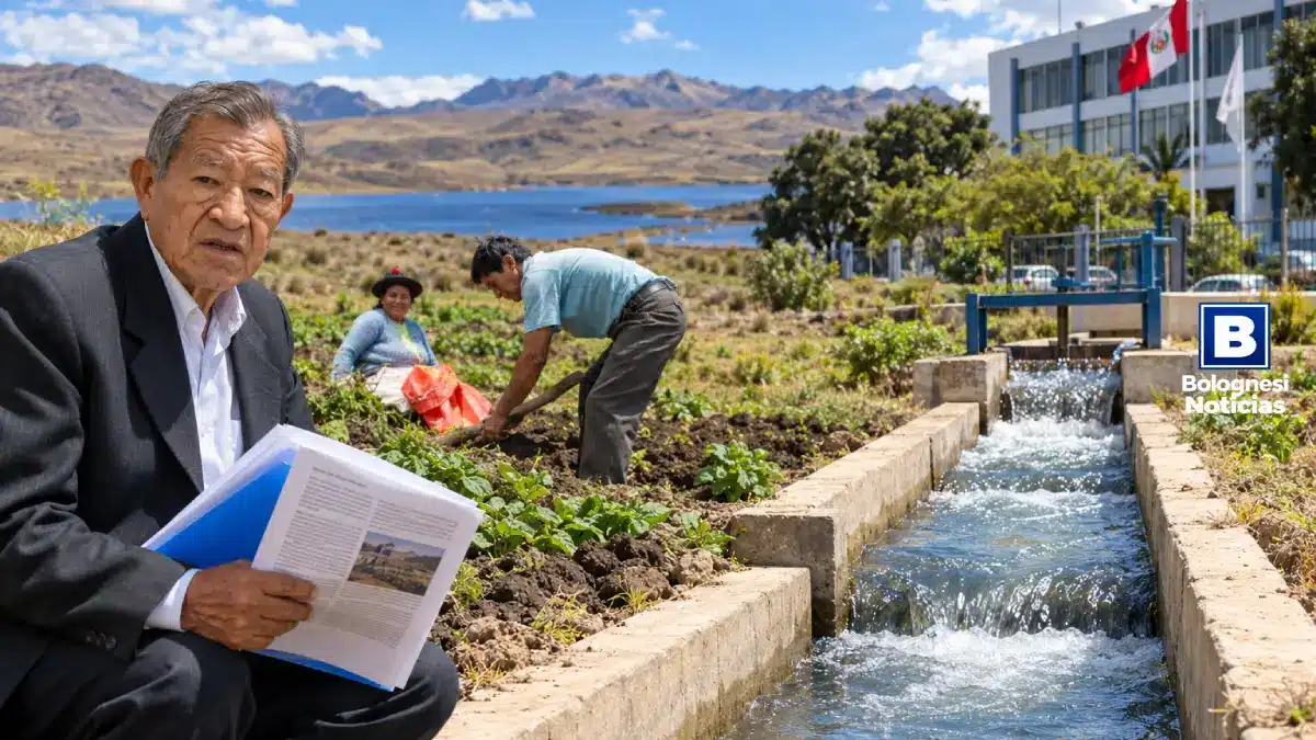 Proyecto Canal Virgen de riego en Pallasca valorizado en 39.6 millones de soles